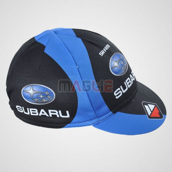 2011 Subaru Cappello Ciclismo nero e blu