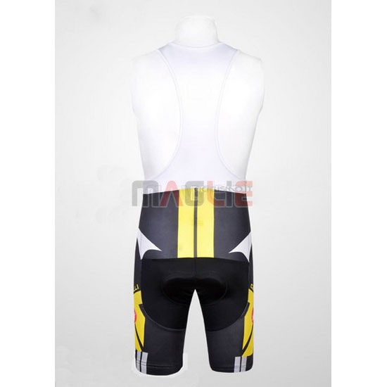 Maglia Castelli manica corta 2011 giallo e nero