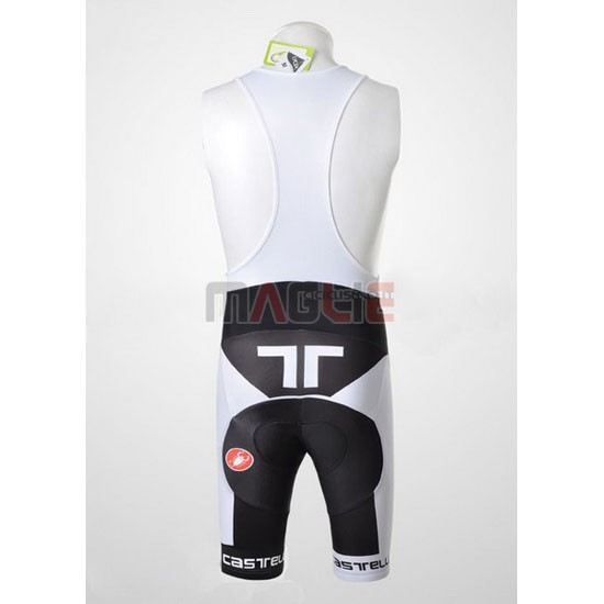 Maglia Castelli manica corta 2011 rosso e nero