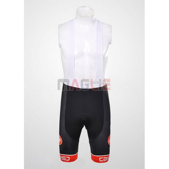 Maglia Castelli manica corta 2012 bianco e nero