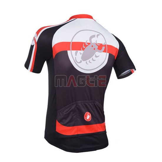 Maglia Castelli manica corta 2013 nero e bianco