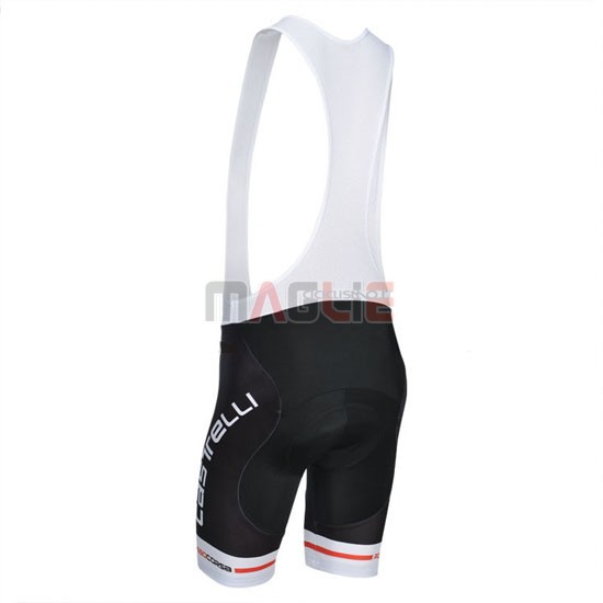 Maglia Castelli manica corta 2014 bianco e nero