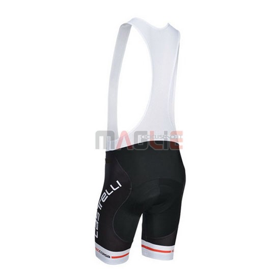 Maglia Castelli manica corta 2014 rosso e nero