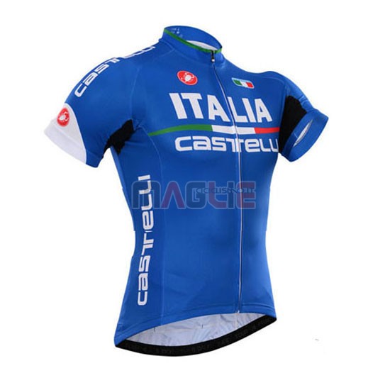 Maglia Castelli manica corta 2015 blu - Clicca l'immagine per chiudere