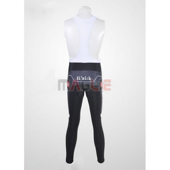 Maglia Castelli manica lunga 2010 bianco e nero