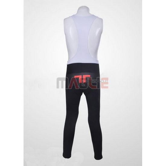 Maglia Castelli manica lunga 2011 arancione e nero