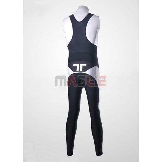 Maglia Castelli manica lunga 2011 bianco e nero