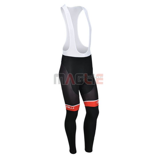 Maglia Castelli manica lunga 2013 bianco e nero