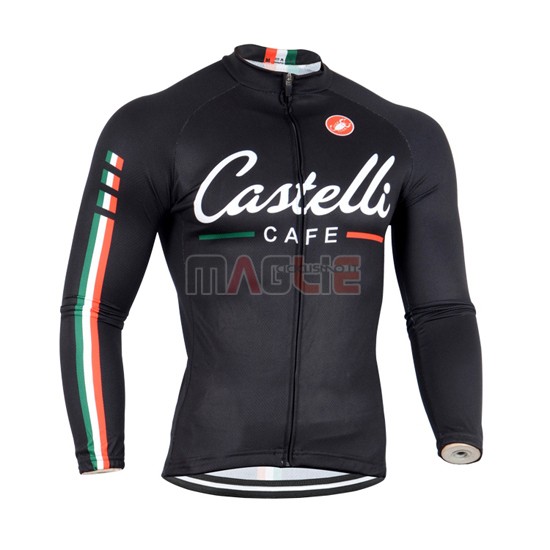 Maglia Castelli manica lunga 2014 nero