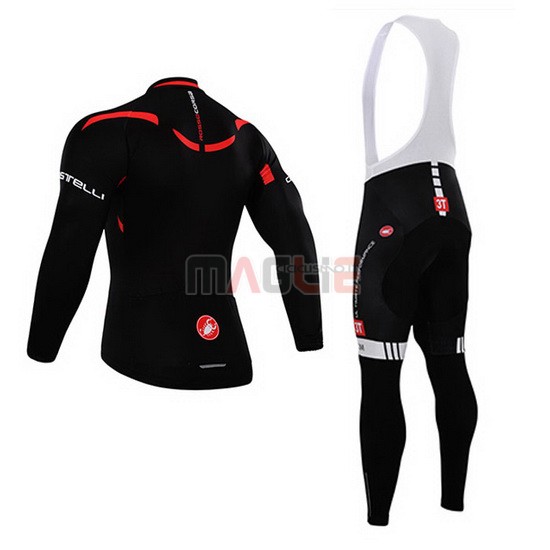 Maglia Castelli manica lunga 2015 rosso