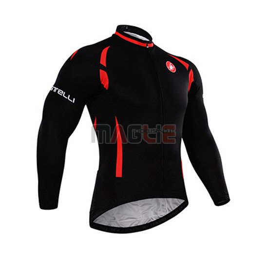 Maglia Castelli manica lunga 2015 rosso