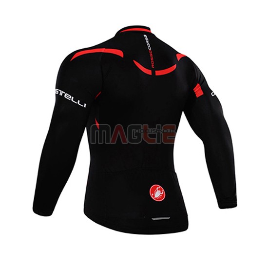 Maglia Castelli manica lunga 2015 rosso