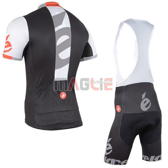 Maglia Castelli manica corta 2015 e bianco e nero