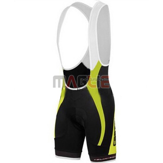 Maglia Castelli manica corta 2015 nero e verde