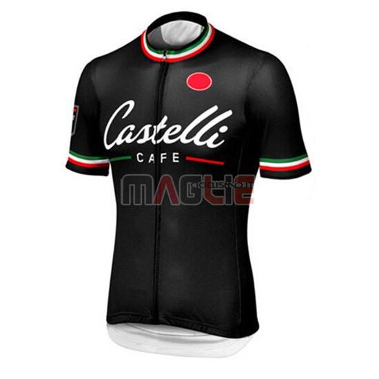 Maglia Castelli manica corta 2015 nero e rosso - Clicca l'immagine per chiudere