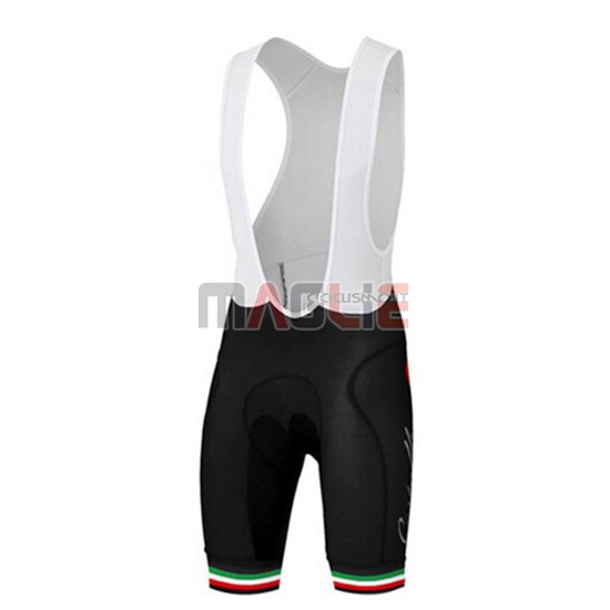 Maglia Castelli manica corta 2015 nero e rosso