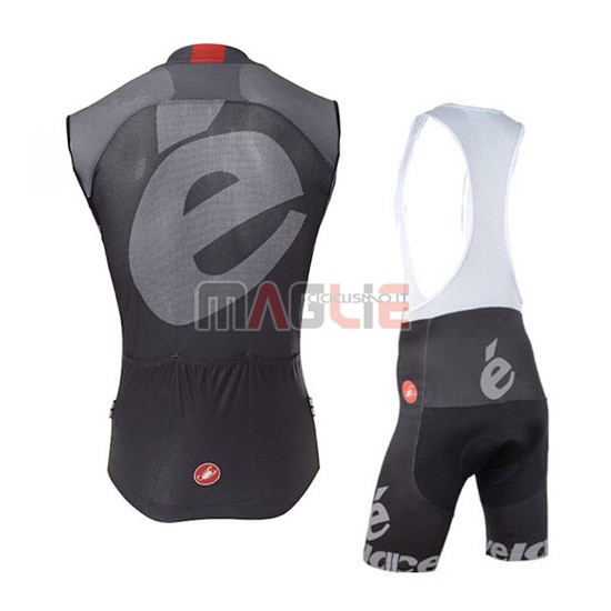 Gilet antivento Castelli 2016 nero