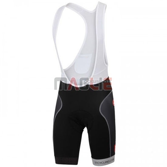 Maglia Castelli manica corta 2016 bianco e nero