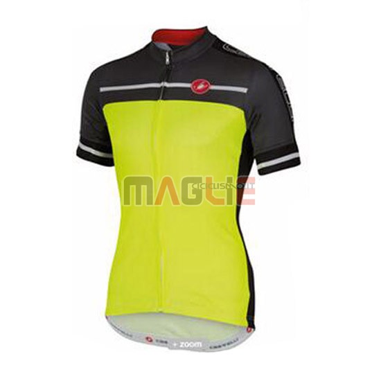 Maglia Castelli manica corta 2016 giallo