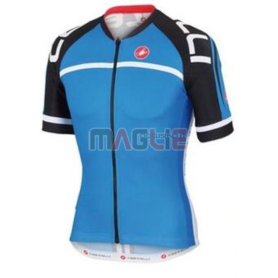 Maglia Castelli manica corta 2016 nero e blu - Clicca l'immagine per chiudere