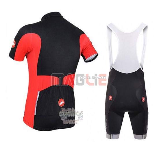 Maglia Castelli manica corta 2016 nero e rosso - Clicca l'immagine per chiudere