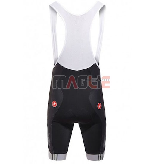 Maglia Castelli manica corta 2016 nero e rosso