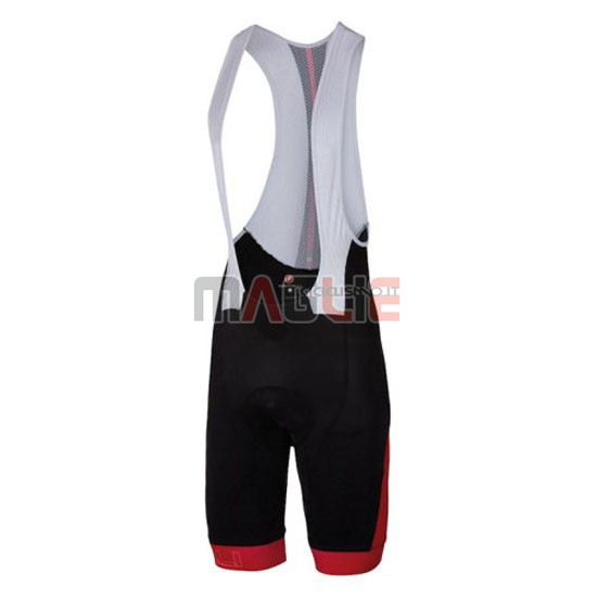 Maglia Castelli manica corta 2016 rosso e bianco