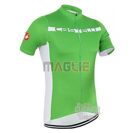 Maglia Castelli manica corta 2016 verde e bianco - Clicca l'immagine per chiudere