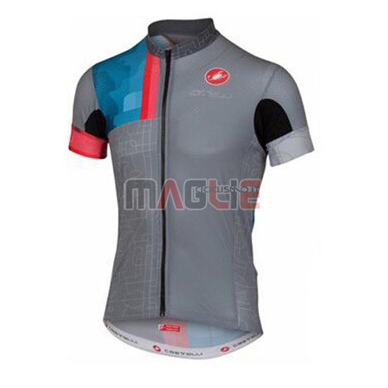 Maglia Castelli manica corta 2016 grigio - Clicca l'immagine per chiudere