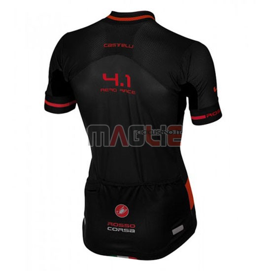 Maglia Castelli manica corta 2016 nero