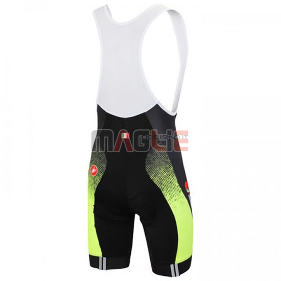 Gilet antivento Castelli 2016 nero e verde