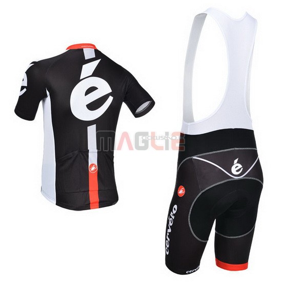 Maglia Cervelo manica corta 2013 bianco e nero