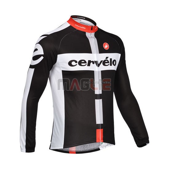 Maglia Cervelo manica lunga 2013 bianco e nero - Clicca l'immagine per chiudere