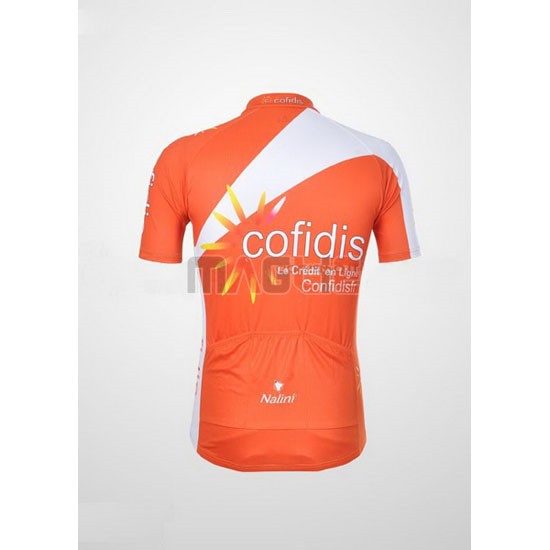 Maglia Cofidis manica corta 2012 arancione