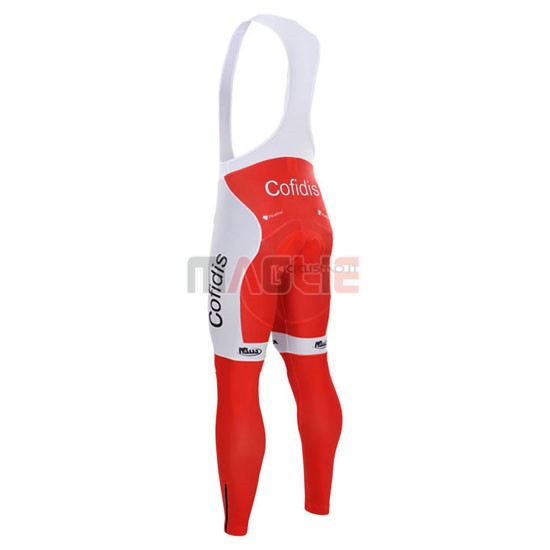 Maglia Cofidis manica lunga 2015 rosso