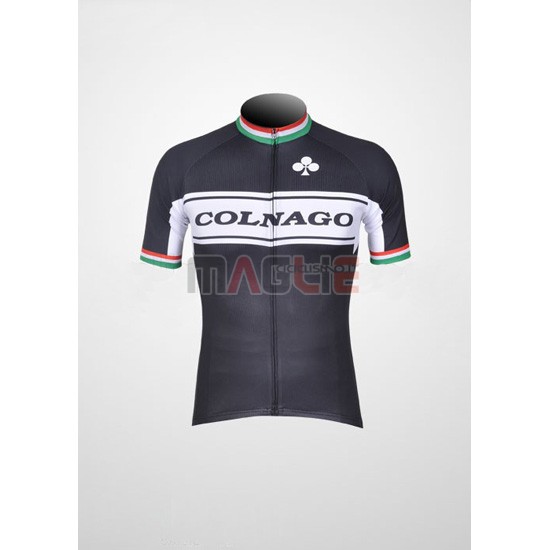 Maglia Colnago manica corta 2011 nero e bianco