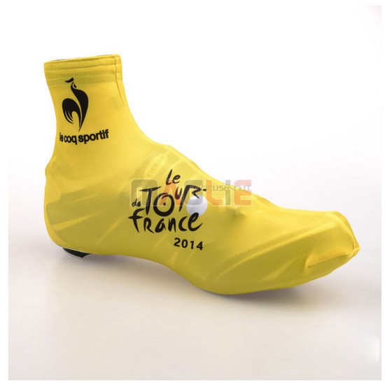 2014 Tour de France Copriscarpe Ciclismo giallo