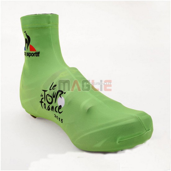 2015 Tour de France Copriscarpe Ciclismo verde