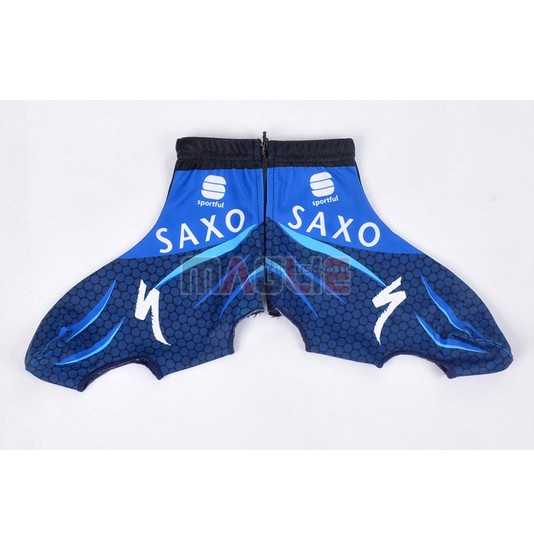 2012 Saxo bank Copriscarpe Ciclismo