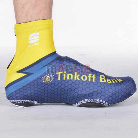 2013 Saxo bank Copriscarpe Ciclismo