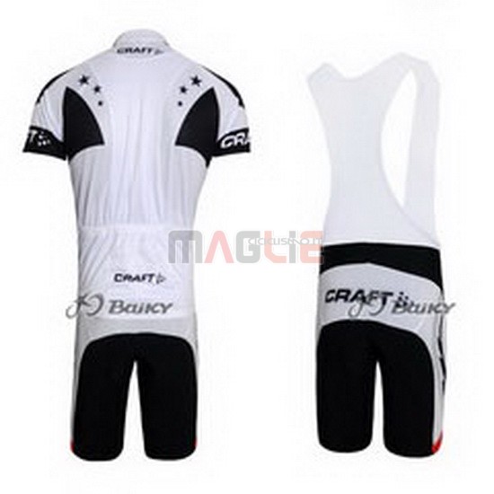 Maglia Craft manica corta 2011 bianco e nero