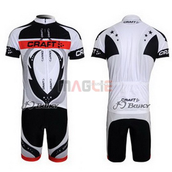 Maglia Craft manica corta 2011 bianco e nero