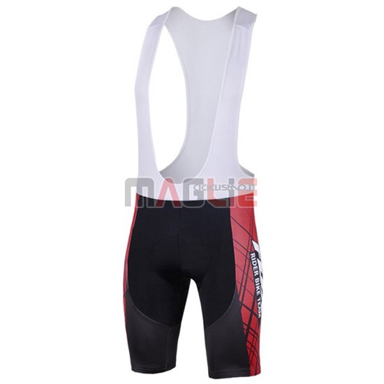 Maglia Fox manica corta 2014 nero e rosso