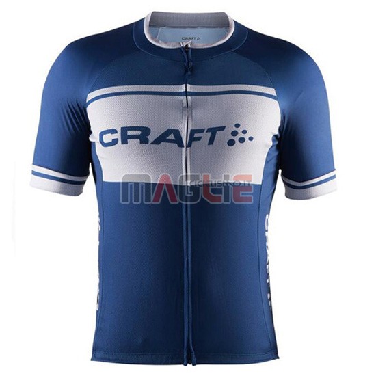 Maglia Craft manica corta 2016 bianco e blu - Clicca l'immagine per chiudere