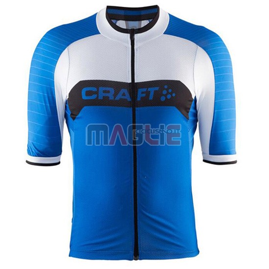 Maglia Craft manica corta 2016 blu e bianco - Clicca l'immagine per chiudere