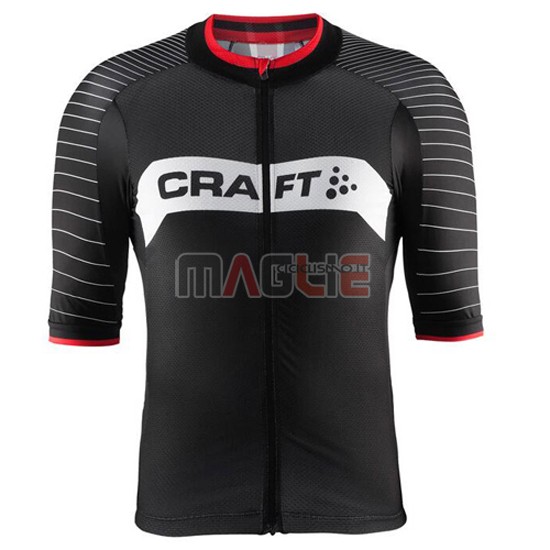 Maglia Craft manica corta 2016 nero e bianco - Clicca l'immagine per chiudere