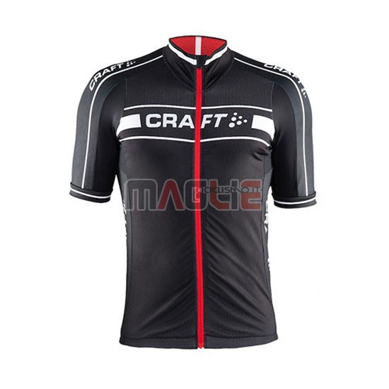 Maglia Craft manica corta 2016 rosso e nero - Clicca l'immagine per chiudere