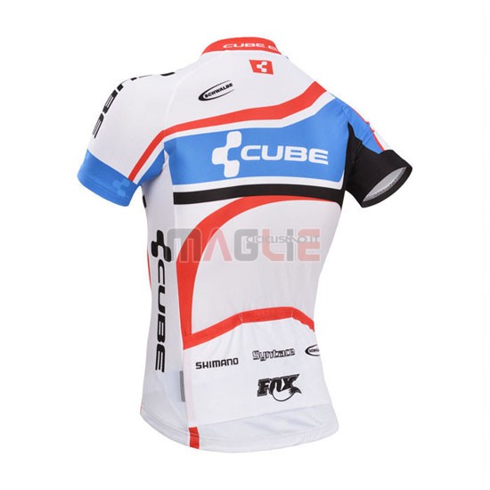 Maglia Cube manica corta 2014 blu e bianco - Clicca l'immagine per chiudere