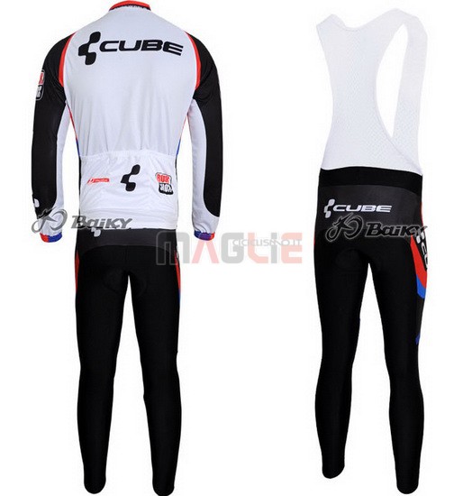 Maglia Cube manica lunga 2011 nero e bianco