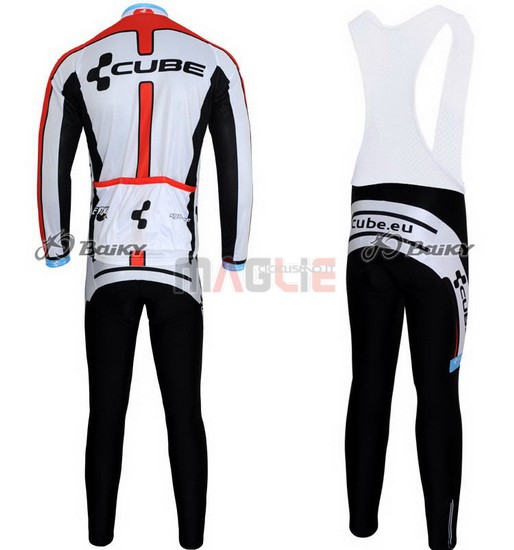 Maglia Cube manica lunga 2012 nero e bianco